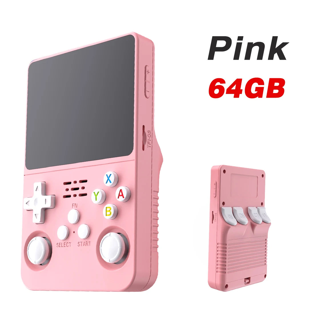 Retro R36S handheld game console 3.5-inch IPS screen Linux system 128GB portable pocket player for gaming