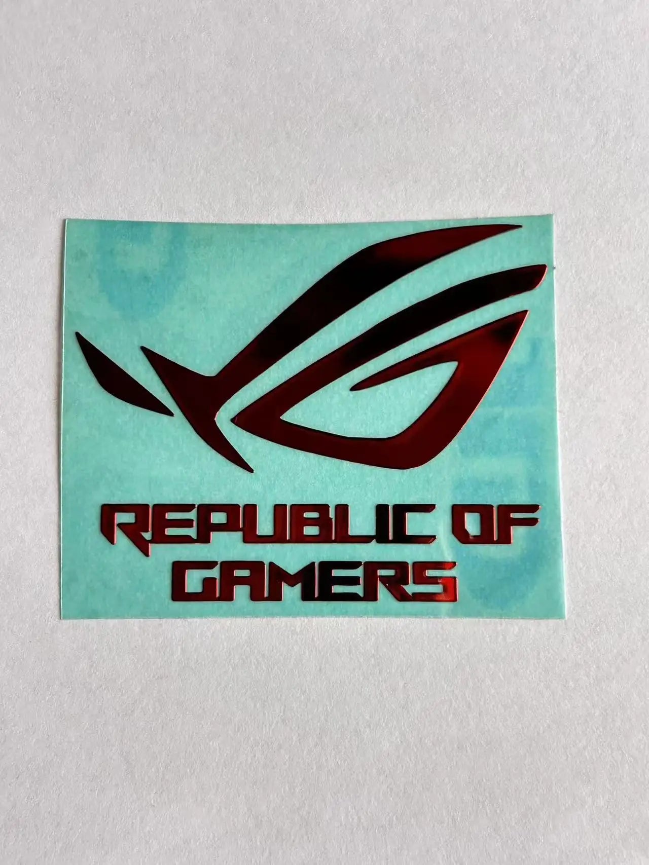 Asus ROG player Country Metal sticker Asus mobile phone laptop tablet shell metal sticker