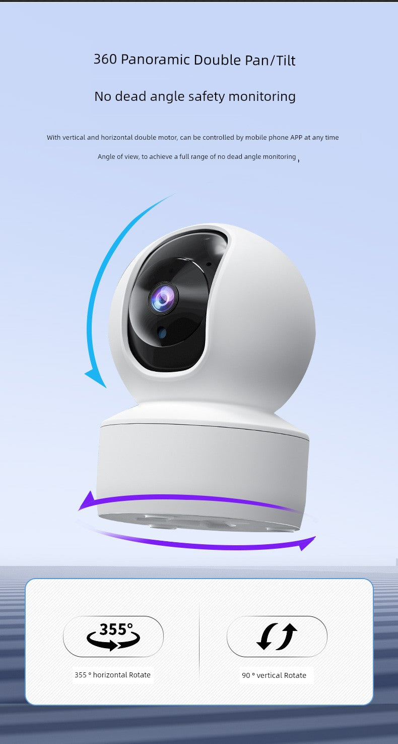 HD Night Vision Home Outdoor Intelligent Webcam