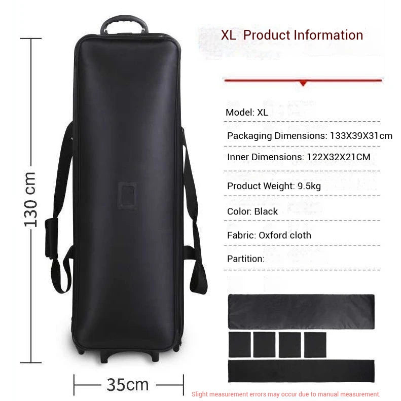 Photography Equipment Storage Luggage Photography Equipment Trolley Light Stand Tripod Outdoor Photography Storage Luggage