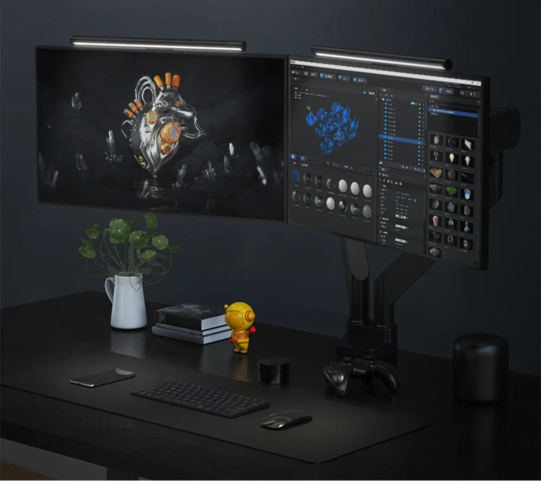 LYMAX M2/M2Plus Desk Lamp Screen bar Display Hanging Light Eye Protection PC Computer Monitor Light Bar Wireless Remote Control