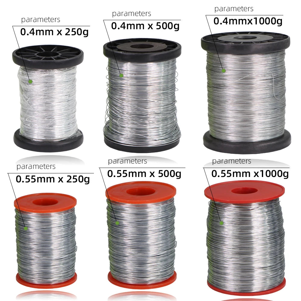 Stainless Steel Bee Hive Frame Wire Iron for Honeycomb Bee Live Foundation Beekeeping Special Suppliers Tools 250G 500G 1000G