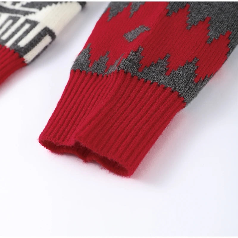 Women's Print Fringe Knitted Vest Coat Fashion Sleeveless Tie Waist Pocket Cardigan Sweater Lady 2025 Autumn Casual Outerwear