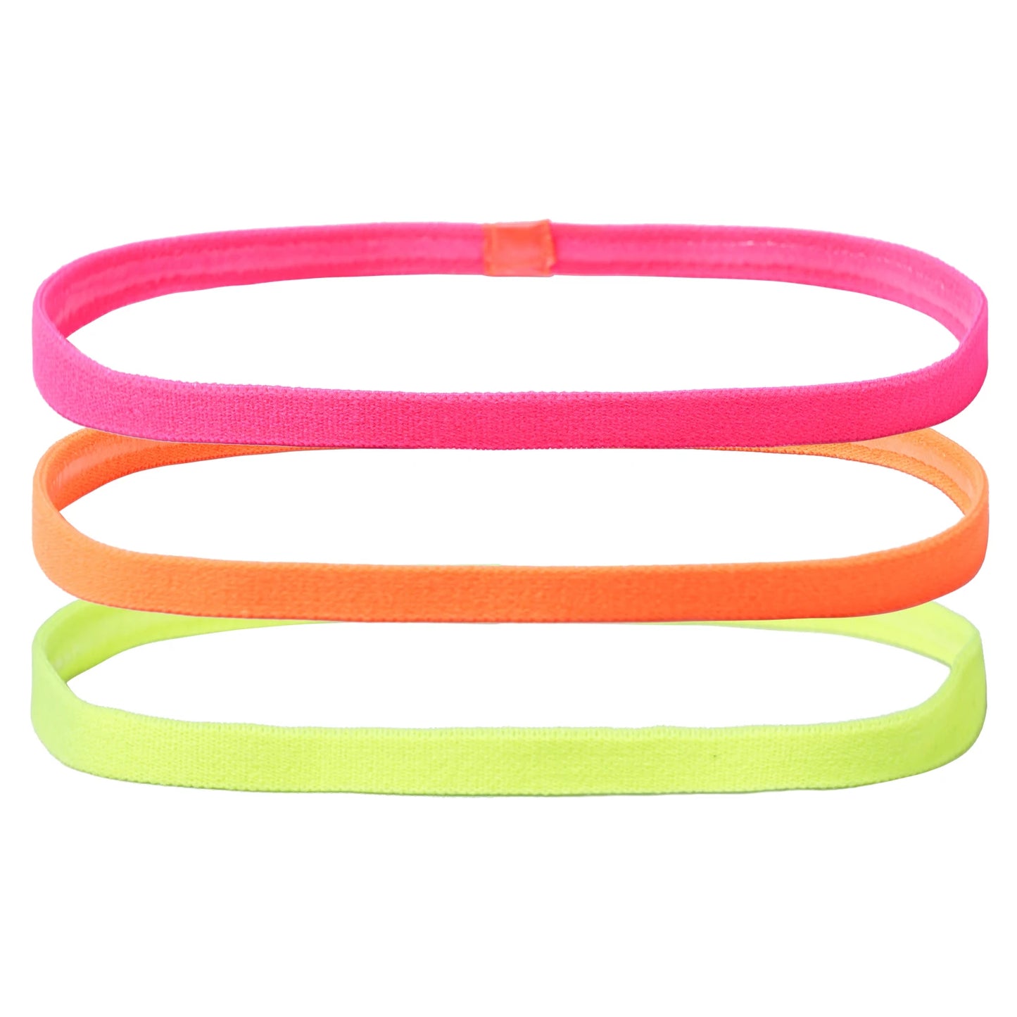 3Pcs Non-Slip Sports Hairband Silicone Strip Sweat Guide Elastic Headbands Yoga Hair Bands Sweatbands for Women Men