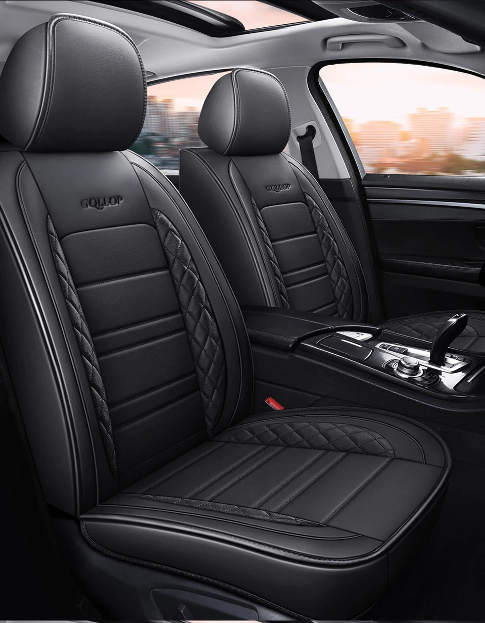 Car Seat Cover For Peugeot 207 206 2008 308 407 307 Sw Cc 205 107 208 Universal Waterproof Leather Auto Accessories