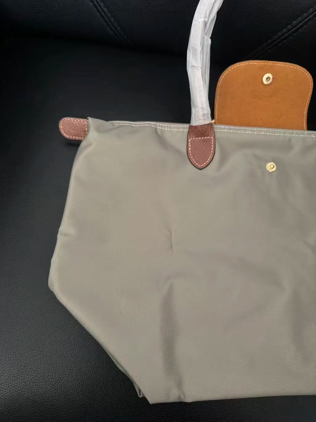 2026 femmes Y2K, sac à main en nylon écologique pliable, sac à bandoulière simple grande capacité Commuter bag