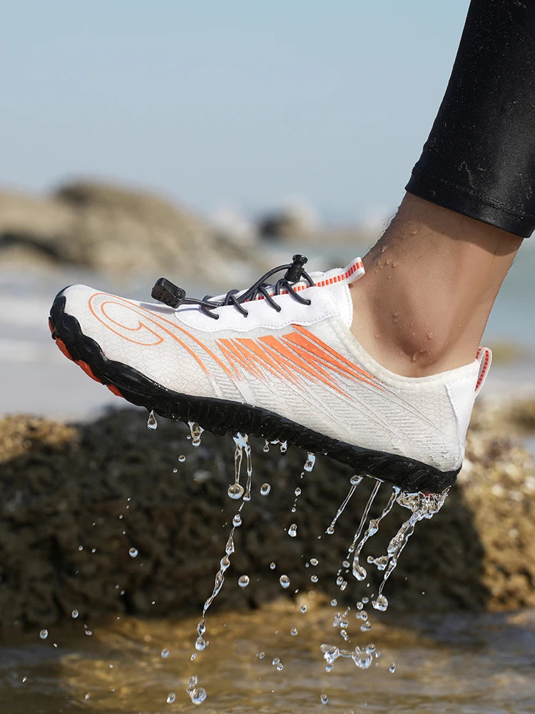 Unisex Water Sports Aqua Shoes Swimming Diving Sneakers Outdoor Beach Barefoot Gym Yoga Footwear Men Women Trekking Wading Shoes