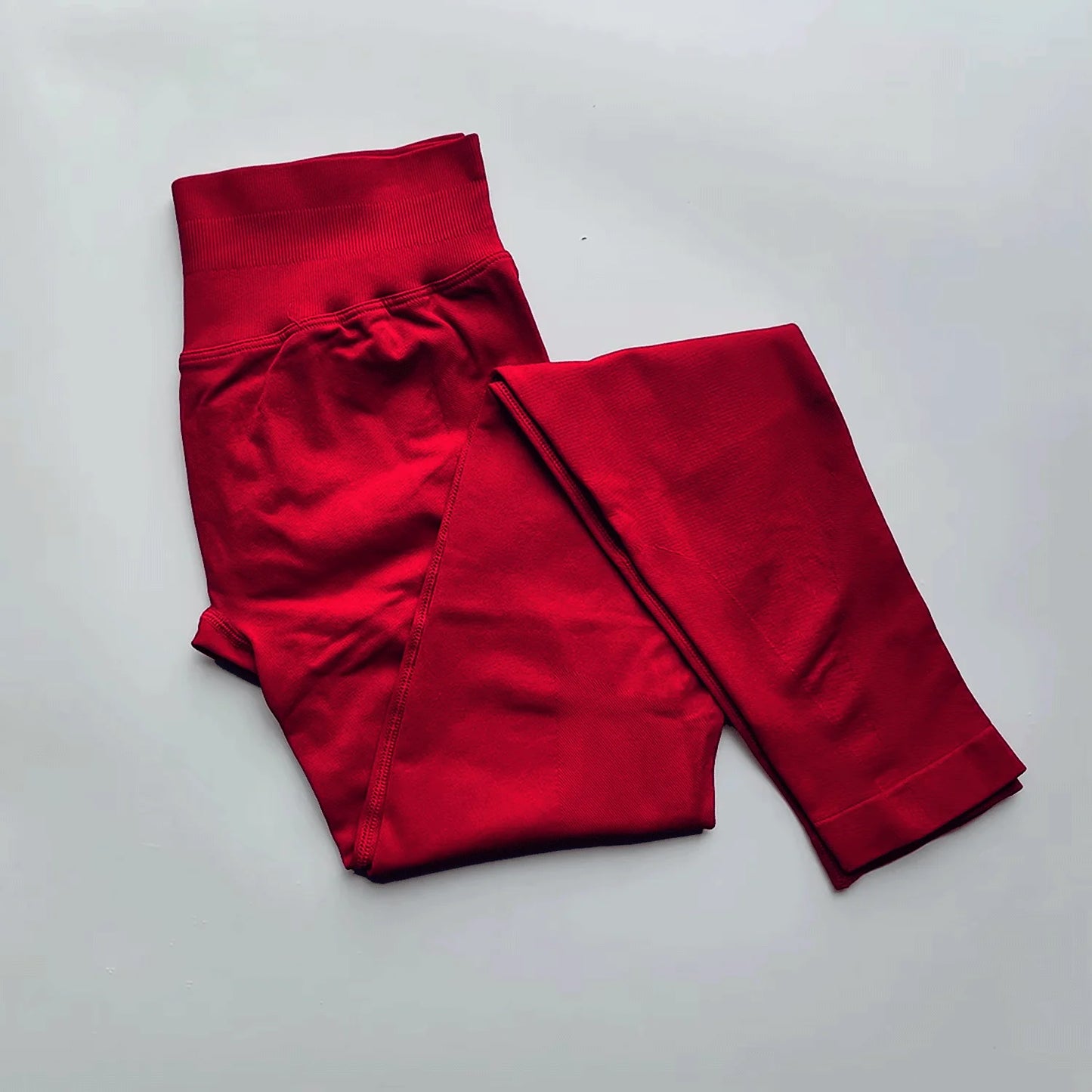 Leggings with Logo Scrunch Seamless Yoga Women Legging Gym Sports Pants Low Ribbed Band High Stretch Fitness Tights Pant