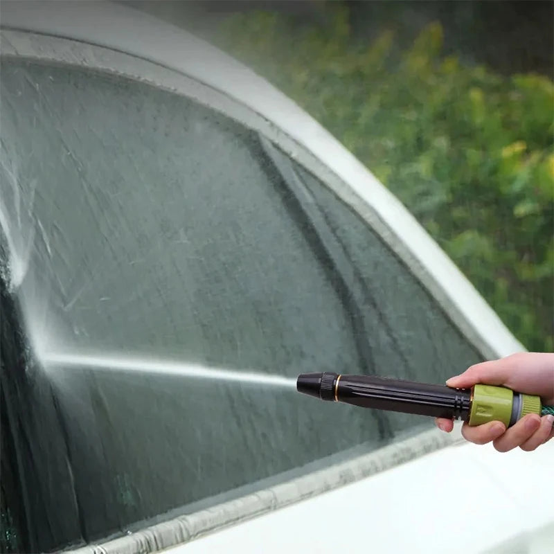 High Pressure Car Spray Gun Adjustable Car Wash Water Gun Sprinkler Connector Hose Sprinkler for Car Cleaning Garden Watering