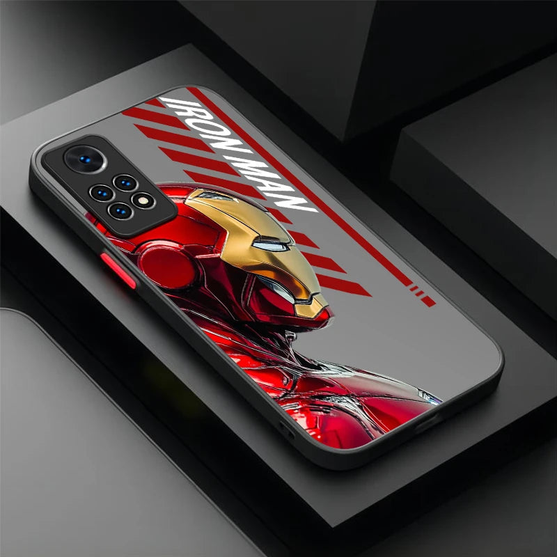 Bat Spider Man Venom Hulk Case For Xiaomi Redmi Note 14 13 12 11 Pro Plus 5G 12S 11S 10S 10 9 Redmi 14C 13C 12C 12 4G A3 A3X