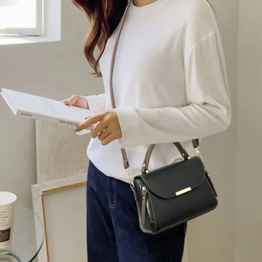 Luxury Shoulder Bag Female Bag Women Leather Handbags Multicolor High Capacity Crossbody Bags for Ladies Handbags