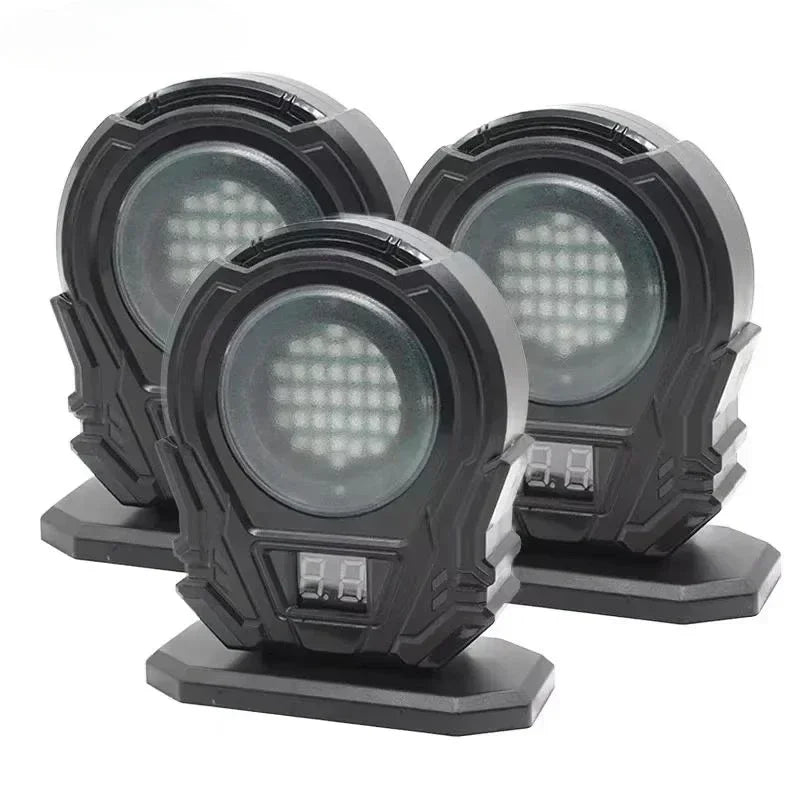 Christmas gifts mini infrared Dart Target Laser Training Target Induction Laser Target Auto-Scoring Target Sound Light Feedback