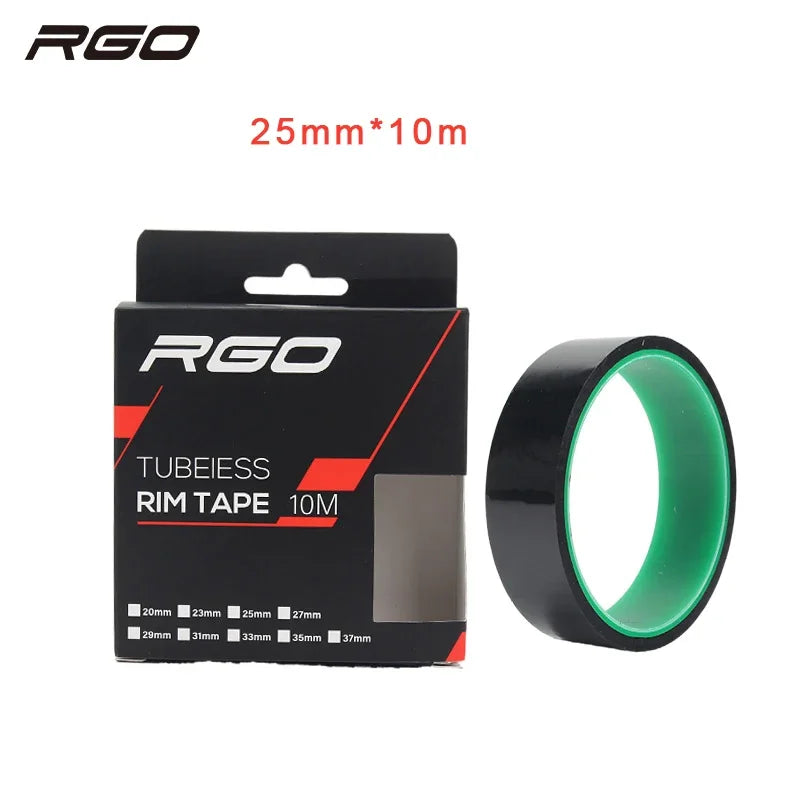 RGO Bicycle Tire Liner Vacuum Tire Pad MTB Tubeless Rim Tapes 20-37MM Road Bike Fiets Wiel Outdoor cycling Tires Tool Parts