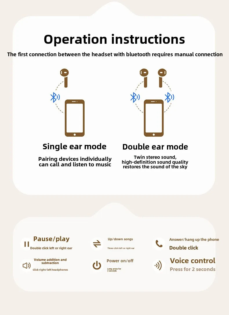 Q86 TWS Wireless Earphones Game Bluetooth Headphones with Microphone Noise Reduction High Fide Bass Earphones For xiaomi Headset