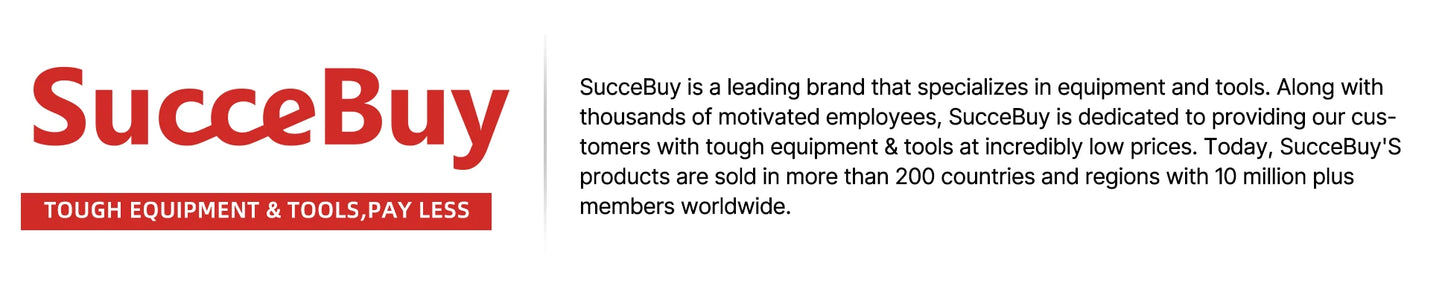 SucceBuy Ozone Generator 12000 36000 24000mg/h Ozone Machine Odor Remover High Capacity Commercial/Industrial Ozone Generator