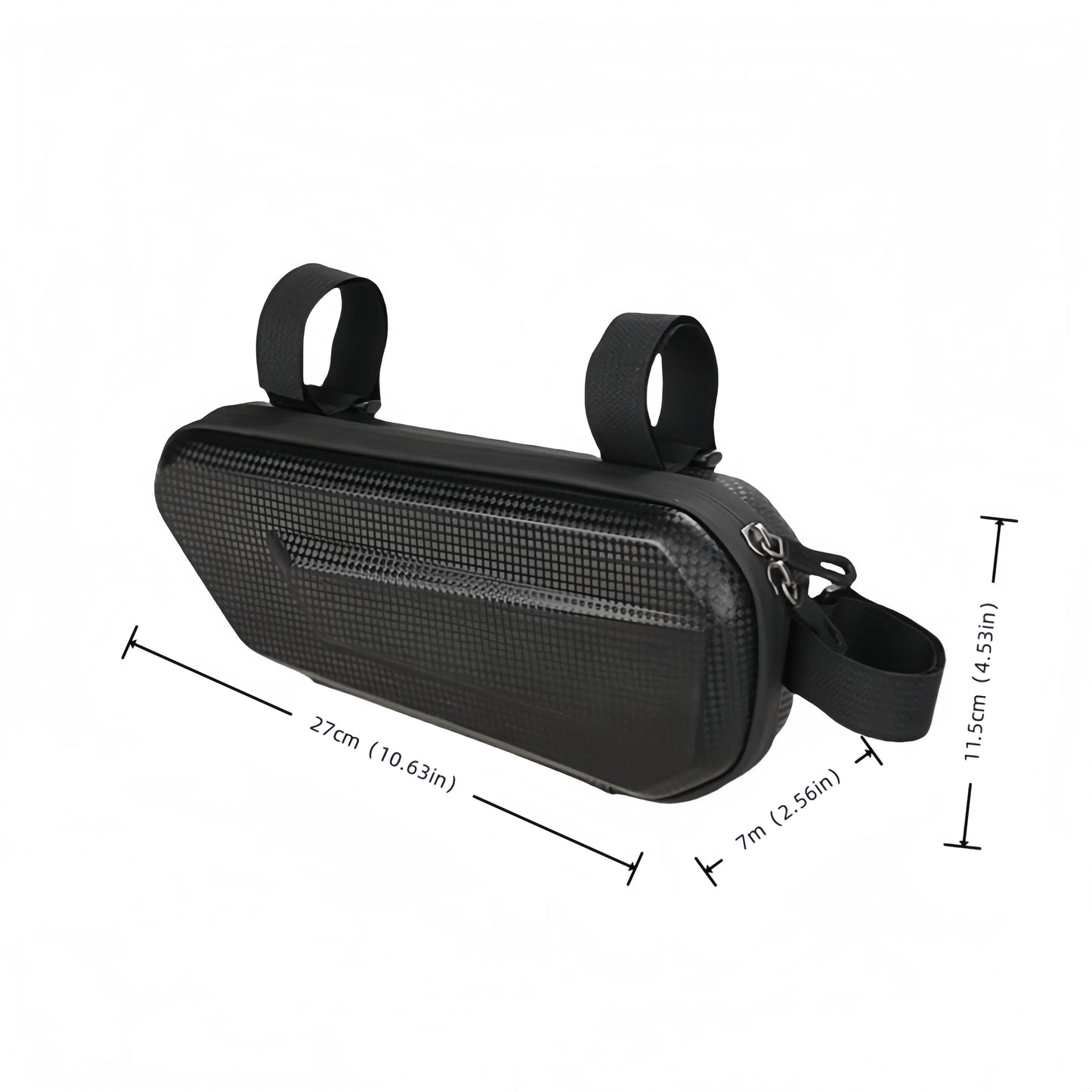 Large Capacity Motorcycle Side Bag - Universal No Logo Saddlebag, Waterproof Multifunctional Storage Pouch