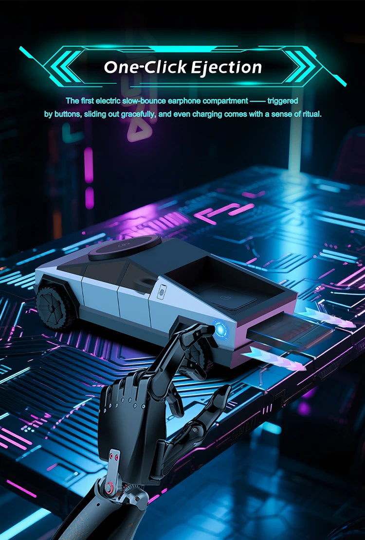 New Cybertruck Multifunctional 3-in-1 Wireless Charger Desktop Qi2 Charger for IPhone (15W),Iwatch (5W), Airpods (2.5W) Charging