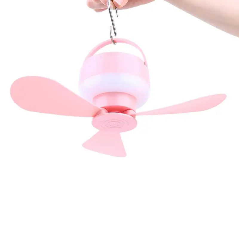 ventilateur de plafond USB Rechargeable Ceiling Fan With Light Remote Control Portable Small Fan Lamp Ceiling Fans For Bedroom