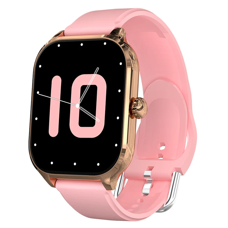 NEW 2.01'' Smartwatch Fitness Tracker Clock Sports Smartband Blood Pressure Monitor Smart Watches for Men Women IOS Android 2026