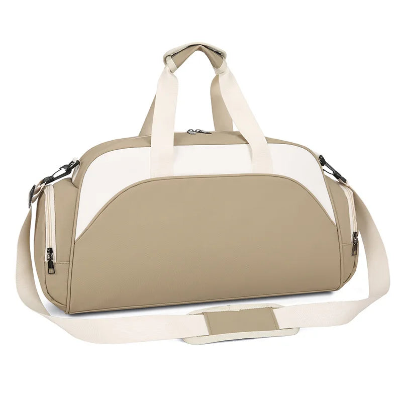 Fitness Bag Custom Logo Dry Wet Separation Travel Bag Personalized Sports Bag DIY Name Gym Bag