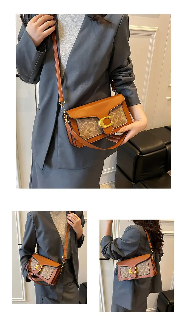 2026 Luxury Designer Diaper Bag: Large Capacity Vintage Leather Tote For Women, Elegant Classic Trendy Handbag With Paris Logo