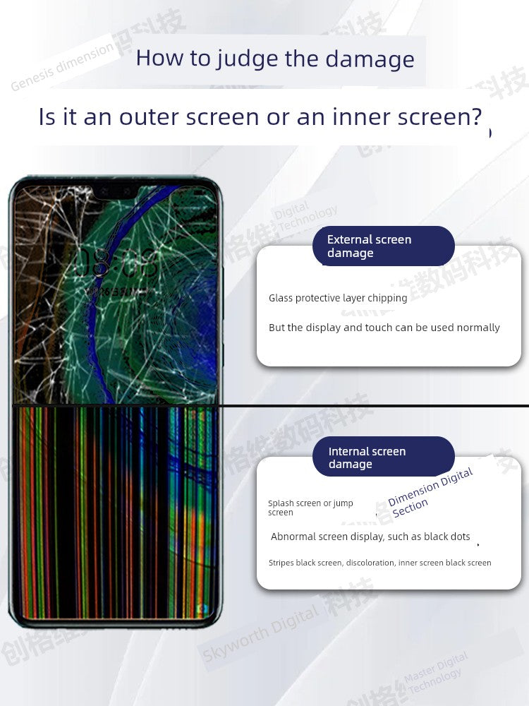 Original Applicable to Xiaomi 11 Pr0 11ultra Curved Mobile Phone Screen Assembly LCD Display Internal and External Screen