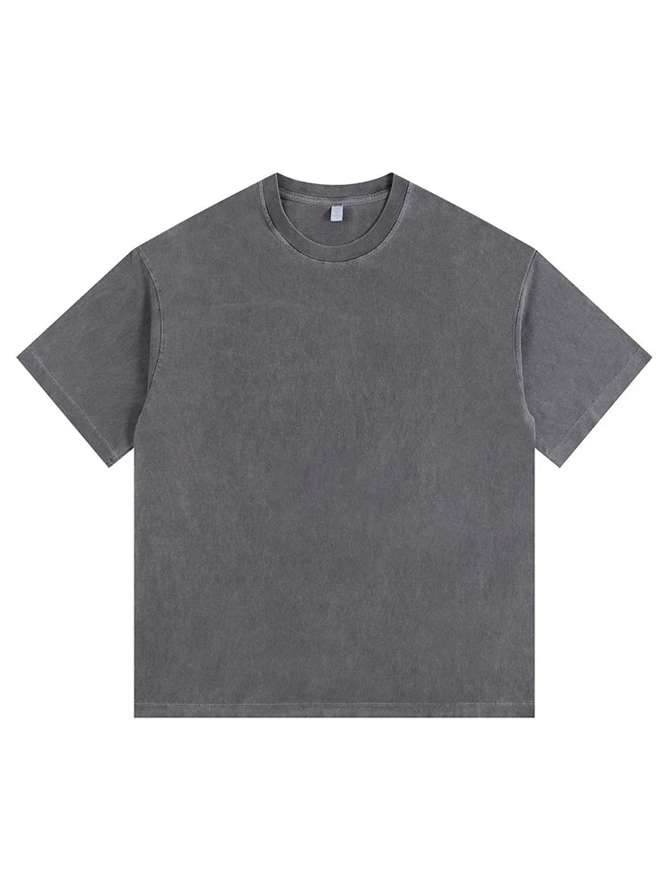 MiuKoMiYa Summer Loose T Shirts Women Basic Cotton Wahsed Short Sleeve Tees Oversized Casual Basic Female T Shirts Streetwear