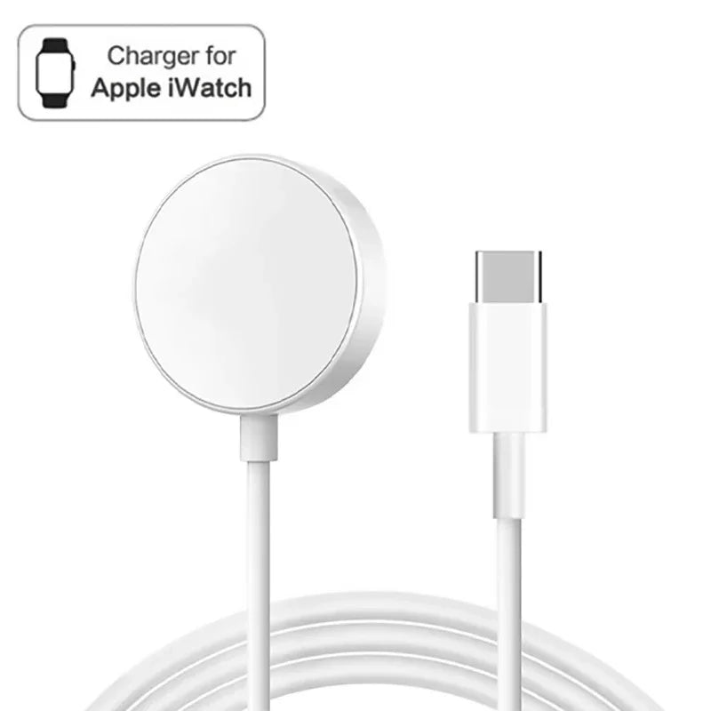 Magnetic Charger For IWatch Charging Cable Portable Magnetic Wireless Charging For IWatch Series Ultra2/10/9/8/7/6/SE/SE/5/4/3/2