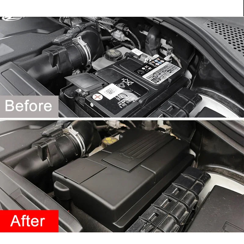 For Skoda Karoq Kodiaq Octavia 3 A7 MK3 5E For VW Tiguan MK2 2016-2022 Touran For Seat Leon MK3 Ateca Car Engine Battery Cover