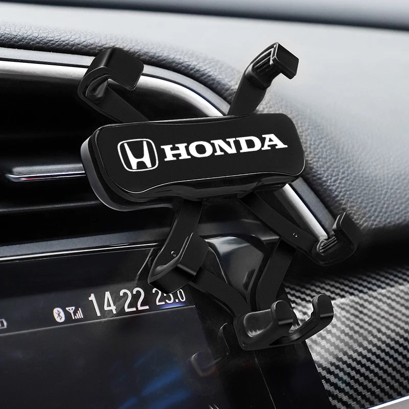 Gravity Phone Holder Car Air Vent Clip Mount Smartphone Stand For Honda Civic Accord Fit Jazz CRV BRV HRV Insight Pil