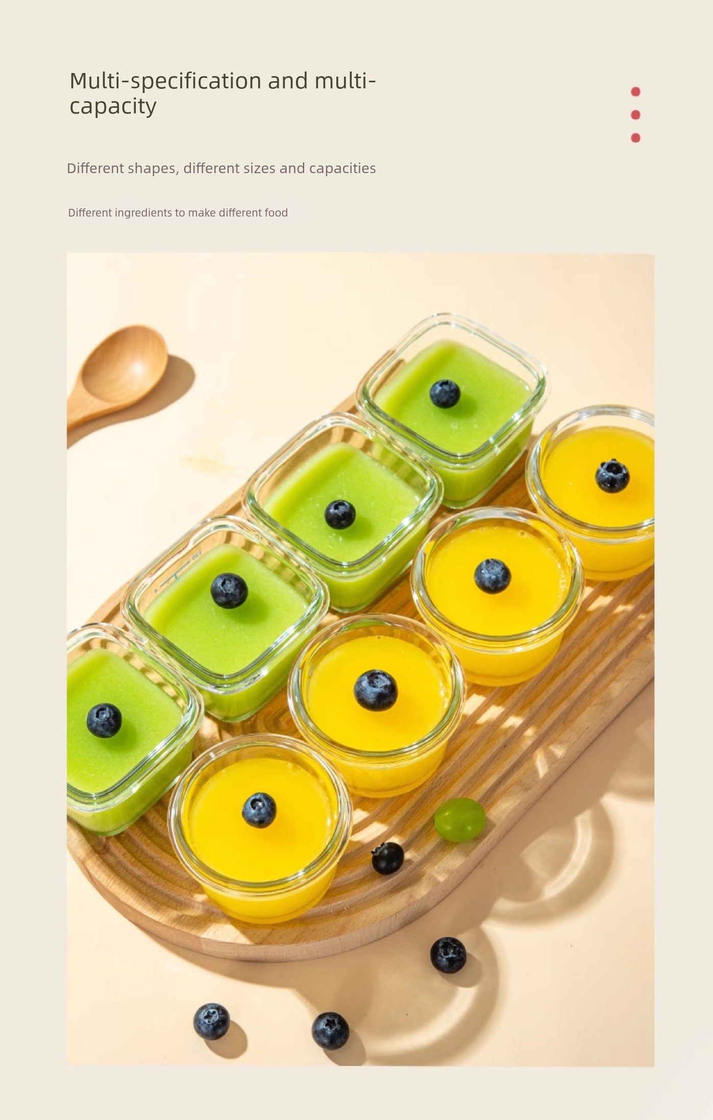 Mold Oven Baking at Home Glass Steamed Sponge Cake