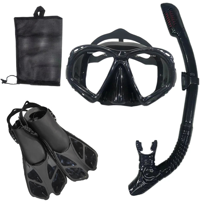 Snorkeling Scuba Diving Mask Free Diving Goggles Silicone Skirt Panoramic Dive Mask For Adults Swimming Snorkeling