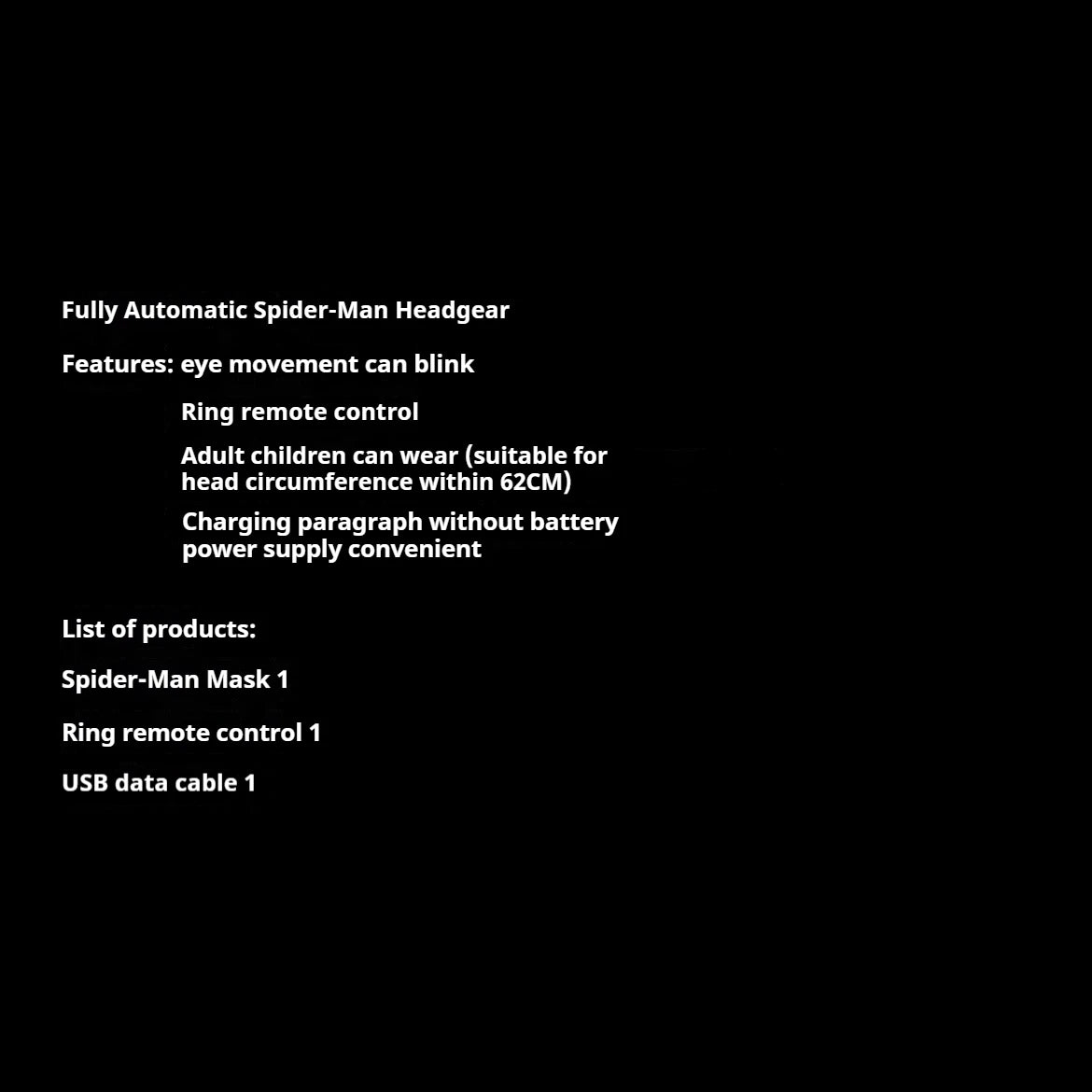 1:1 Miles Morales Mask with Movable Eyes Mascara Electric Gwen Spider-Man Helmet Ring Control Halloween Cosplay Mask Toy Gift