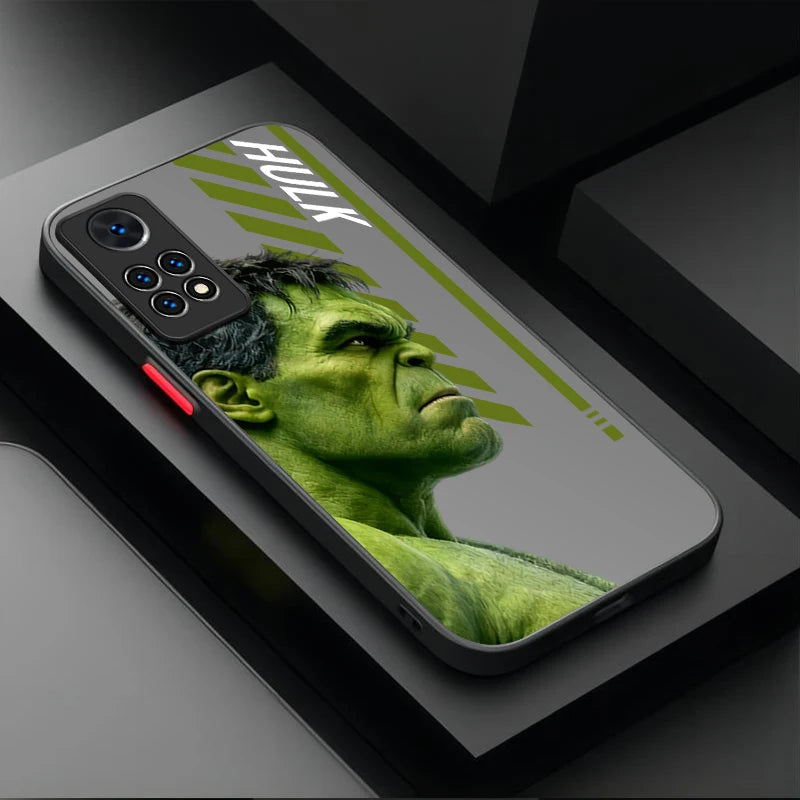 Bat Spider Man Venom Hulk Case For Xiaomi Redmi Note 14 13 12 11 Pro Plus 5G 12S 11S 10S 10 9 Redmi 14C 13C 12C 12 4G A3 A3X