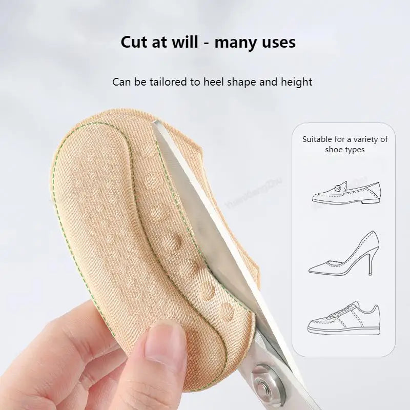 Shoe Pads for High Heels Anti-wear Foot pads Heel Protectors Womens Shoes Insoles Anti-Slip Adjust Size Shoes Accessories 1Pair