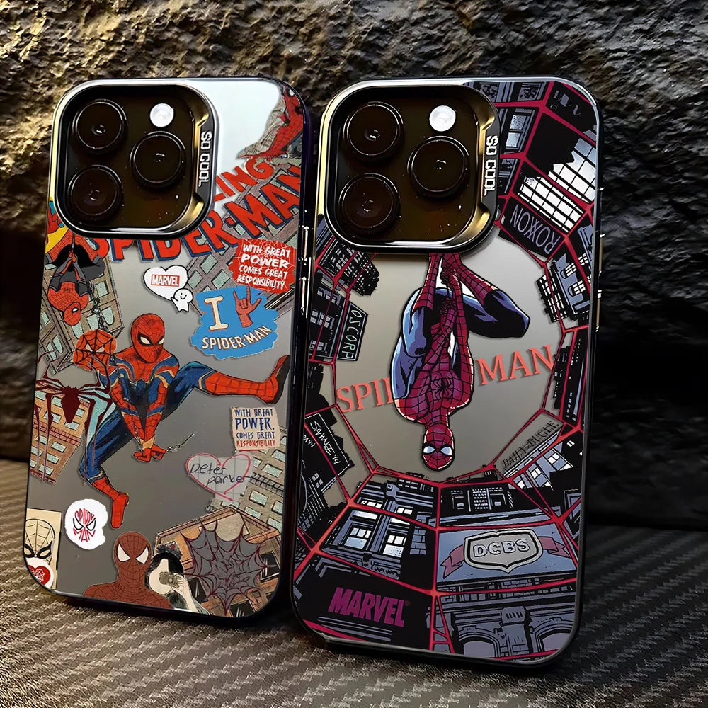 Cool Spiders Mans Phone Case for Xiaomi Redmi Note 7 8 9 9S 10 11 12 13 14 15 Pro Plus 4G 5G Anti Fall Matte