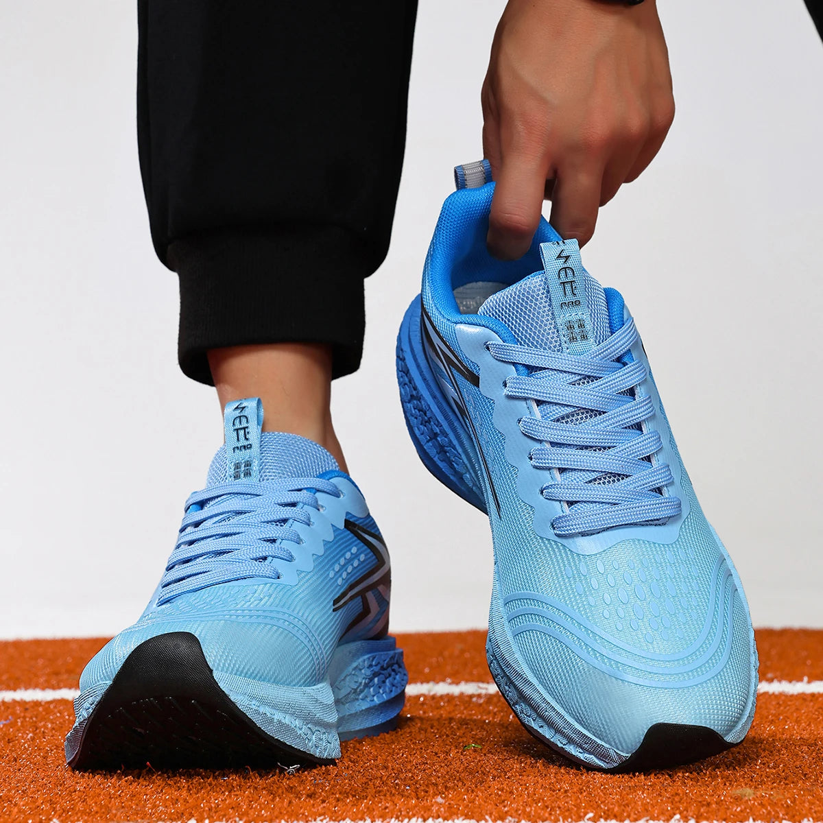 Men Running Shoes Speciality Marathon Sports Shoes Breathable Lightweight Carbon Board Women's Trend Athletic Sneakers Women
