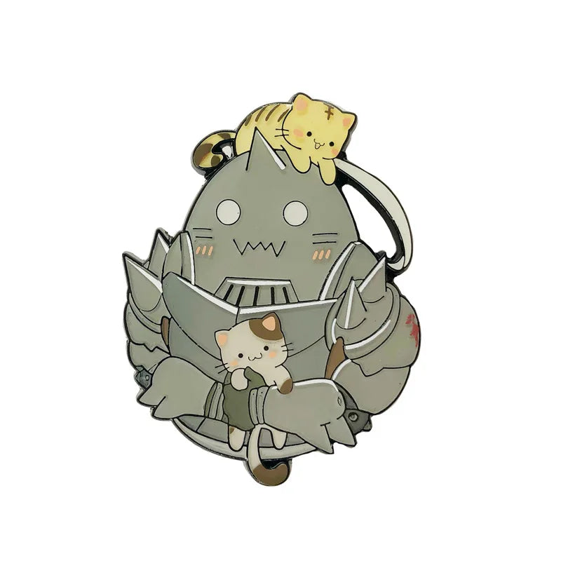 Fullmetal Alchemist Pins for Backpacks Badges on Backpack Manga Enamel Pin Accessories for Jewelry Cute Things Brooches Gifts