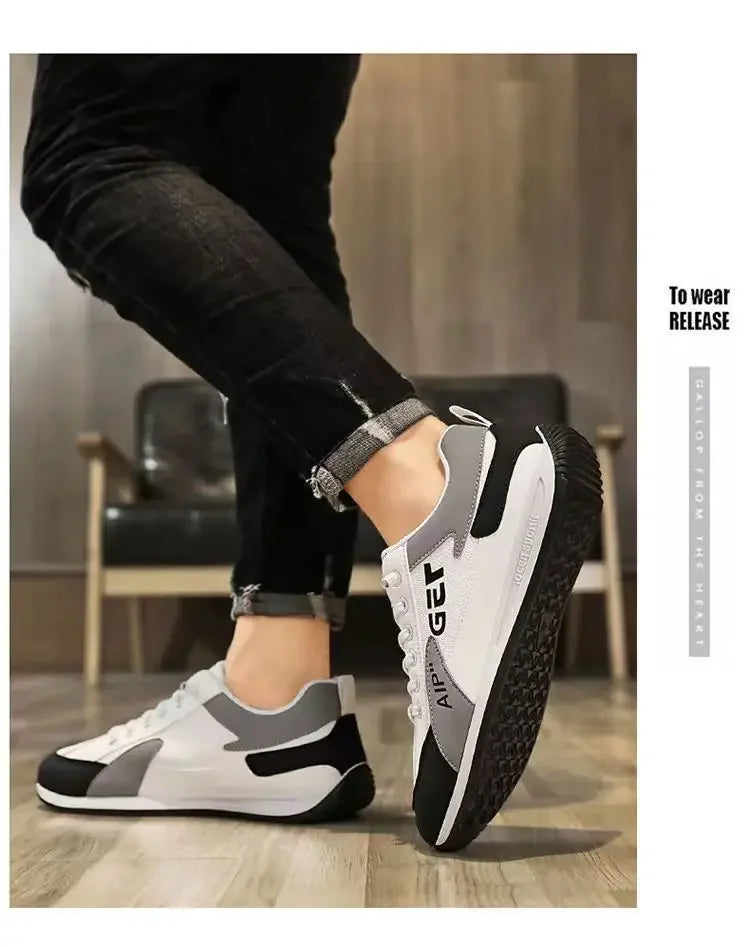 Spring and Autumn New Style Men's Shoes Spring and Summer Sports Board Shoes Running Lightweight Casual Shoes