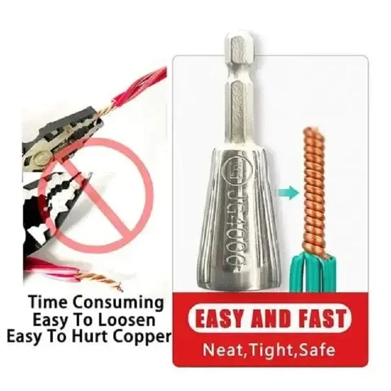 Wire Twisting Tools Quickly Twister Electrician Artifact for Power Drill Drivers Twisted Connector Cable Device Multi-tool /*-;'