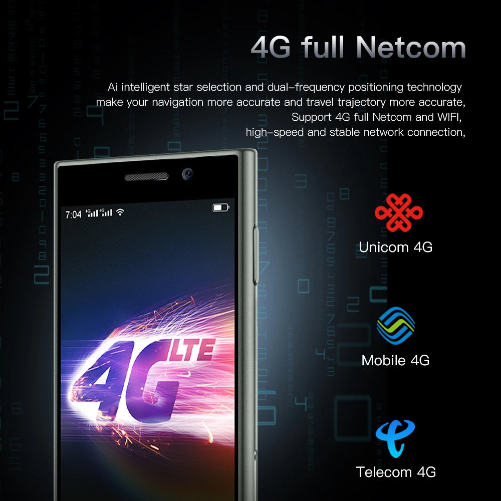 SERVO S24 MINI Android Smartphone 4G Network 2 SIM standby Play Store Face Unlock 3.0" Color Screen Mini Card Smart Mobile Phone