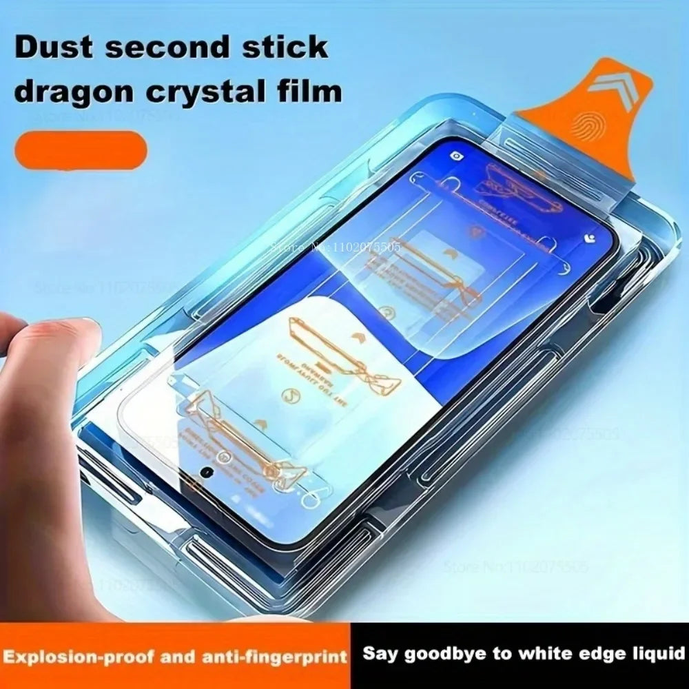 2Pcs Tempered Glass Screen Protector for Xiaomi 15 Pro 15 Ultra 14T Pro 12X 12T 13 Pro 13 Ultra 13 Lite Bubble-Free Installation