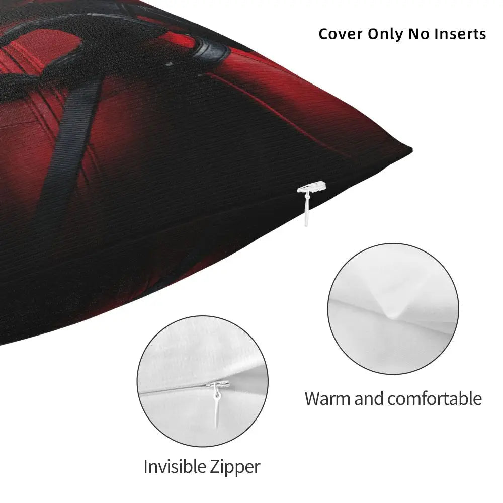 Custom Deadpool Wolverine Cartoon Manga Cushion Cover Soft Cute Pillows