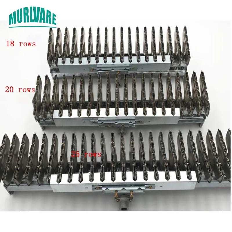 Commercial Gas Water Heater Stove Steam Fire Rows 18 Rows Gas Burner