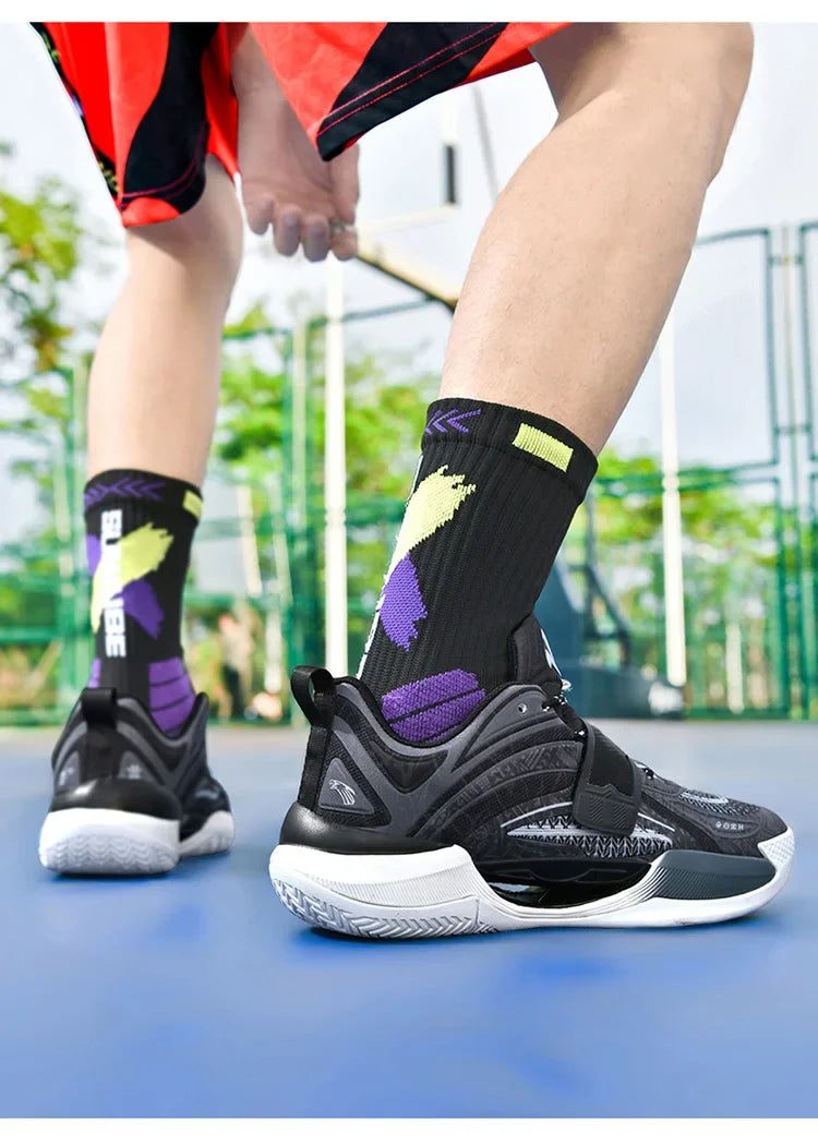 Basketball Sports Shoes with Lightweight and Breathable Air Cushion Strong Men's Jumping Ability Men's Casual Sports Shoes