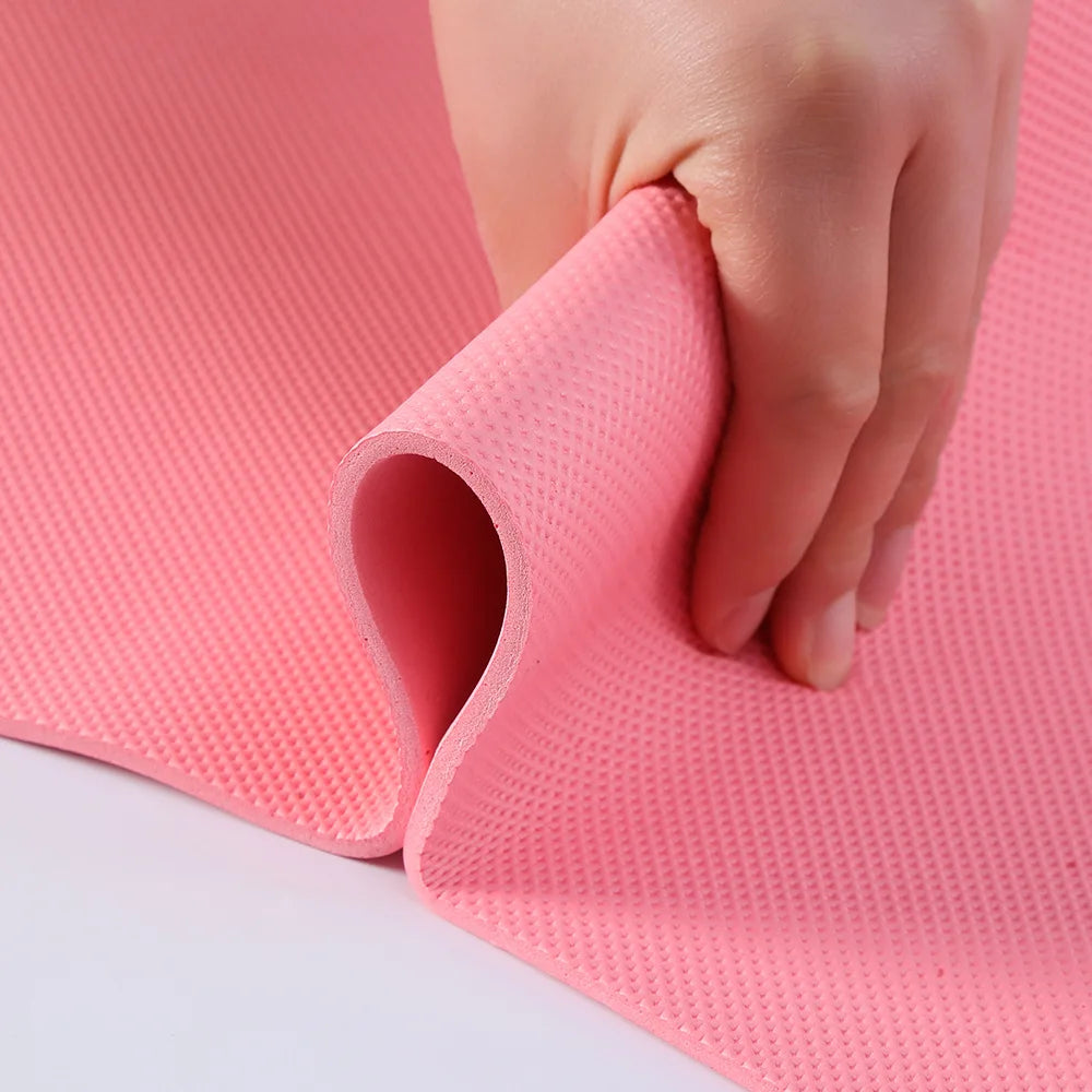 Yoga Mat Thin Gym Mats Flooring Gymnastics Sport Mat Exercise Carpet Pilates Nonslip Yoga Carpet Mat Wide DDYJ06