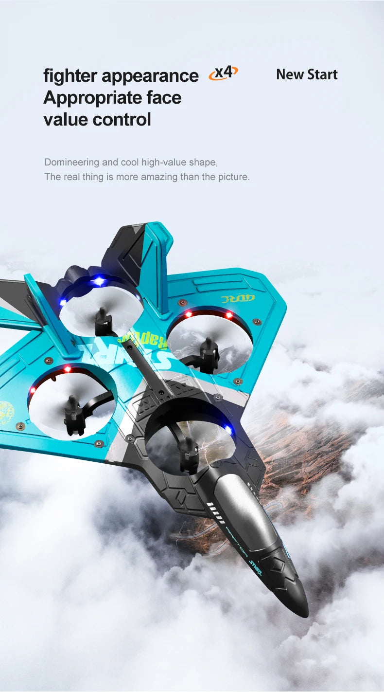 Mini Drone Rc Plane Aircraft 2Ch Remote Control Airplane Stunt Rolling Fighter Model Glider Foam Dron Children's Toys for boys