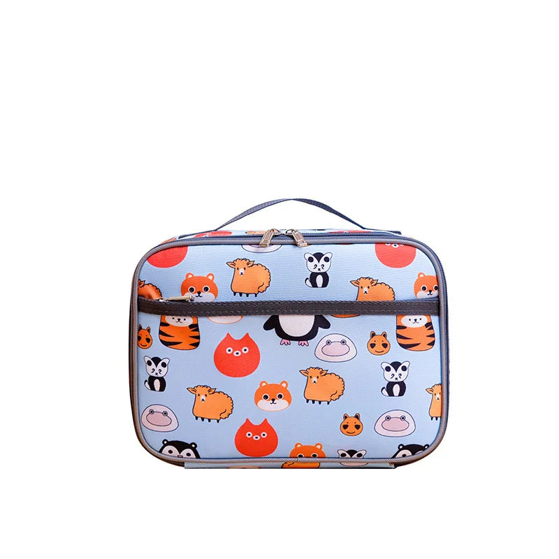 New lunch box bag large capacity kindergarten schoolbag storage bag and high appearance level lunch bag