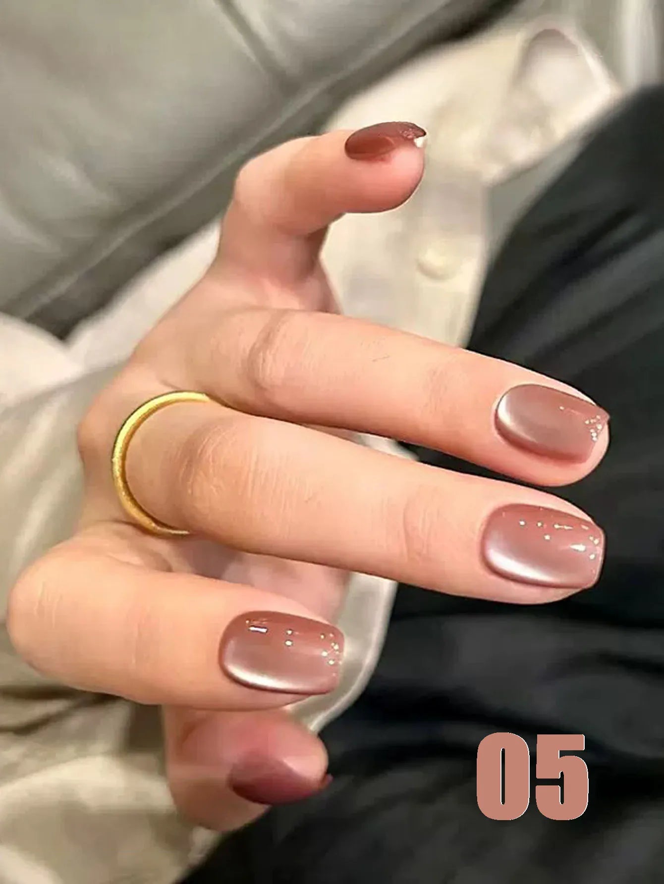 MIANEL 12ML 1-21pcs Emperor Green Cat Eye Gel Nail Polish Whitenning Nails Green Nails Suitable For Nail Salons Nail Supplies