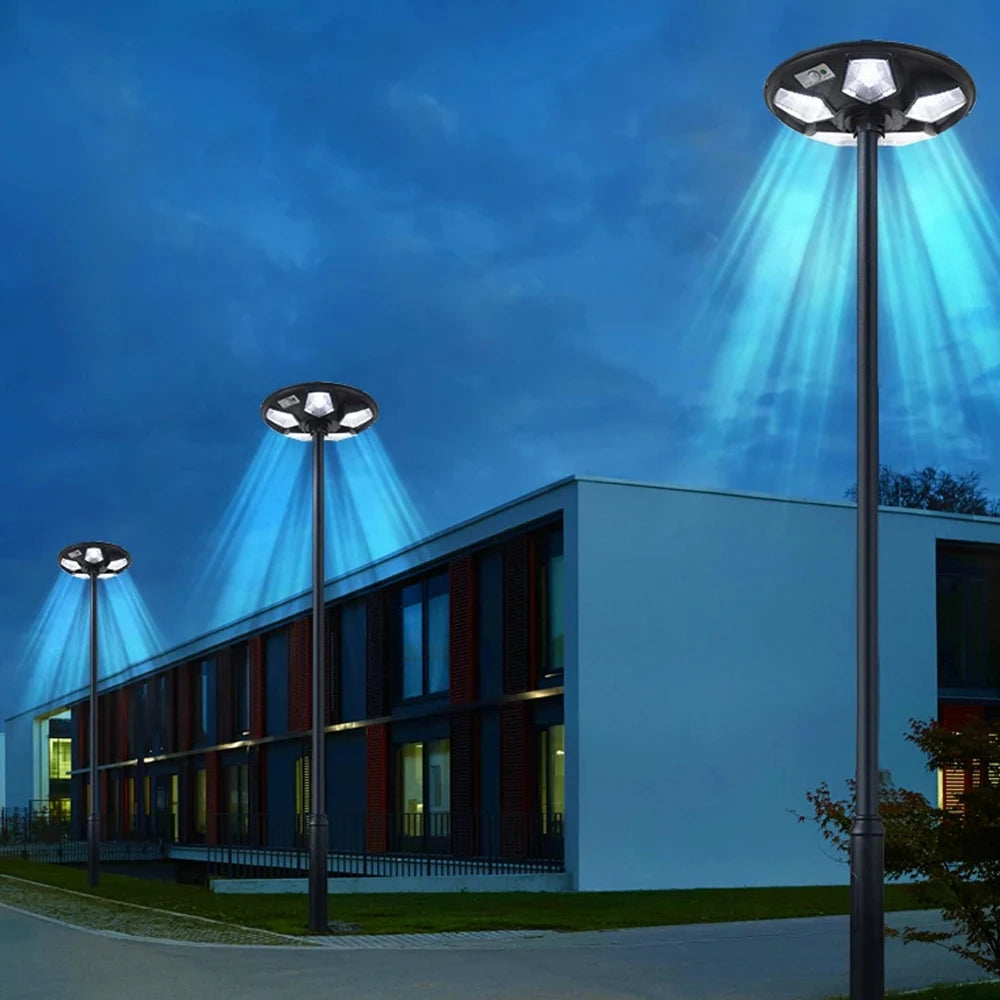 Portable Solar Floor Lights Motion Sensor Solar Garden light Solar Street Lamp Outdoor Emergency Waterproof for Parking Yard